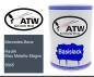 Preview: Mercedes-Benz, Nautik Blau Metallic Magno, 5665: 500ml Lackdose, von ATW Autoteile West.